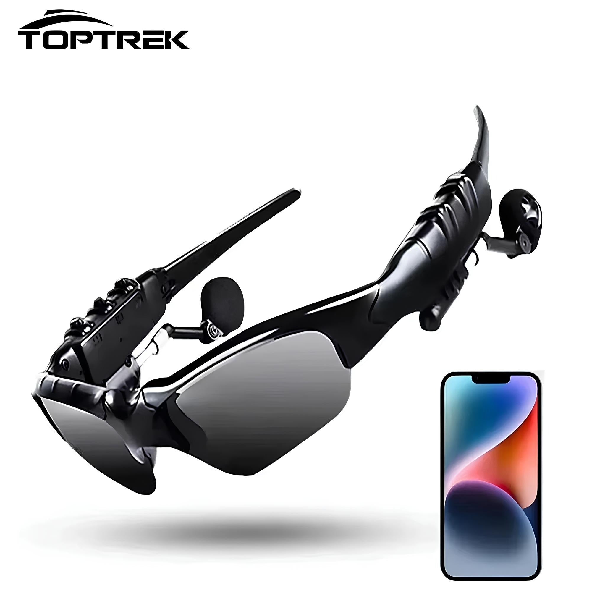 Óculos Polarizado Bluetooth | 2 Em 1 Com Som Estéreo