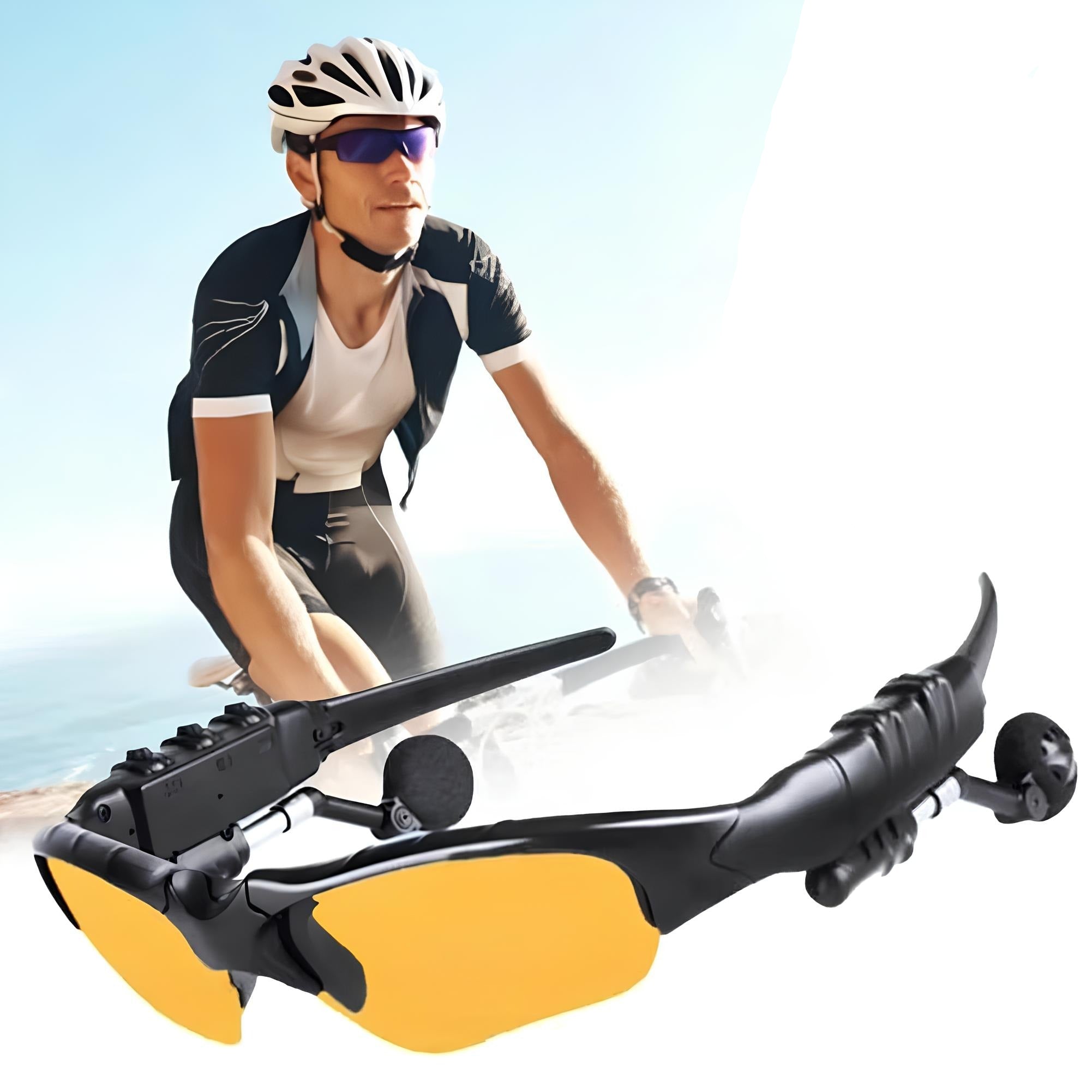 Óculos Polarizado Bluetooth | 2 Em 1 Com Som Estéreo