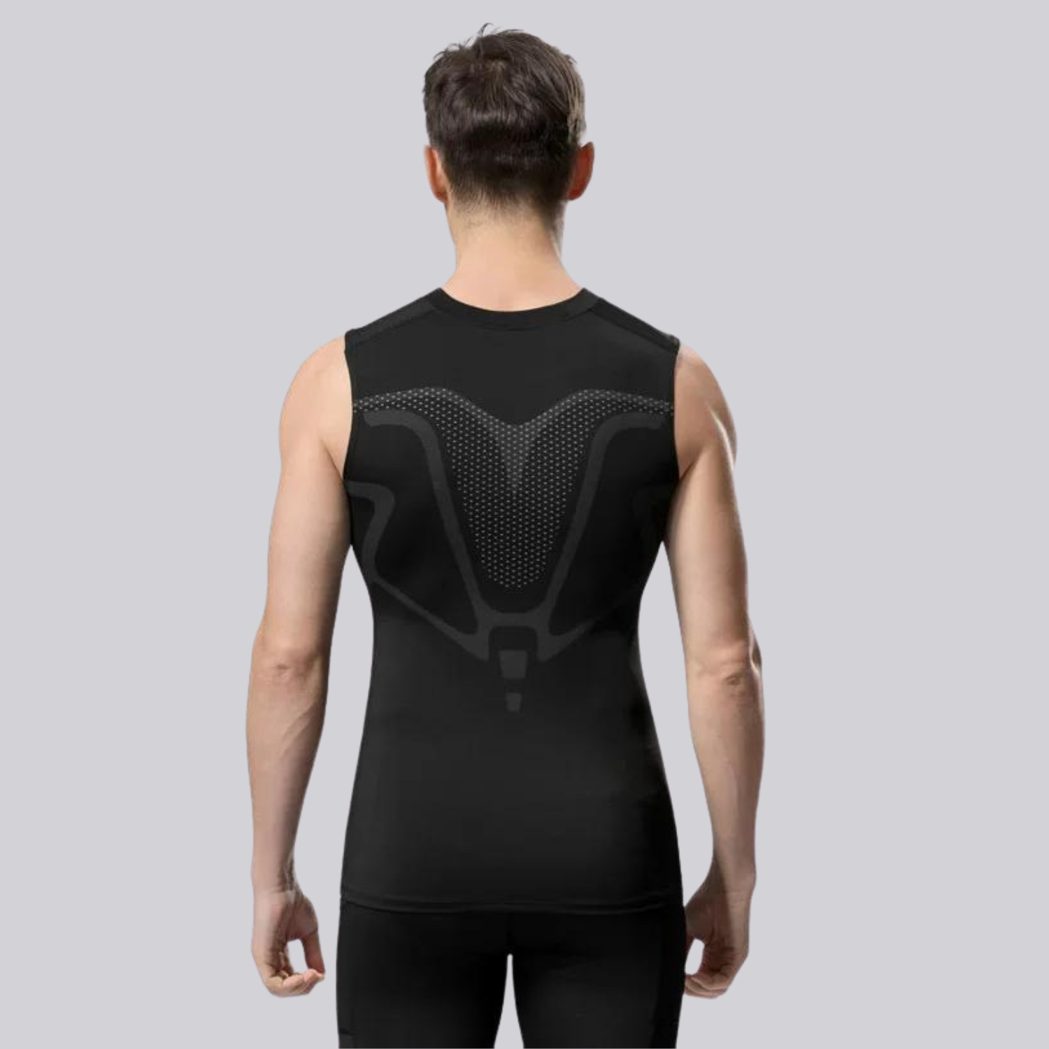 Camiseta de Compressão Sem Manga