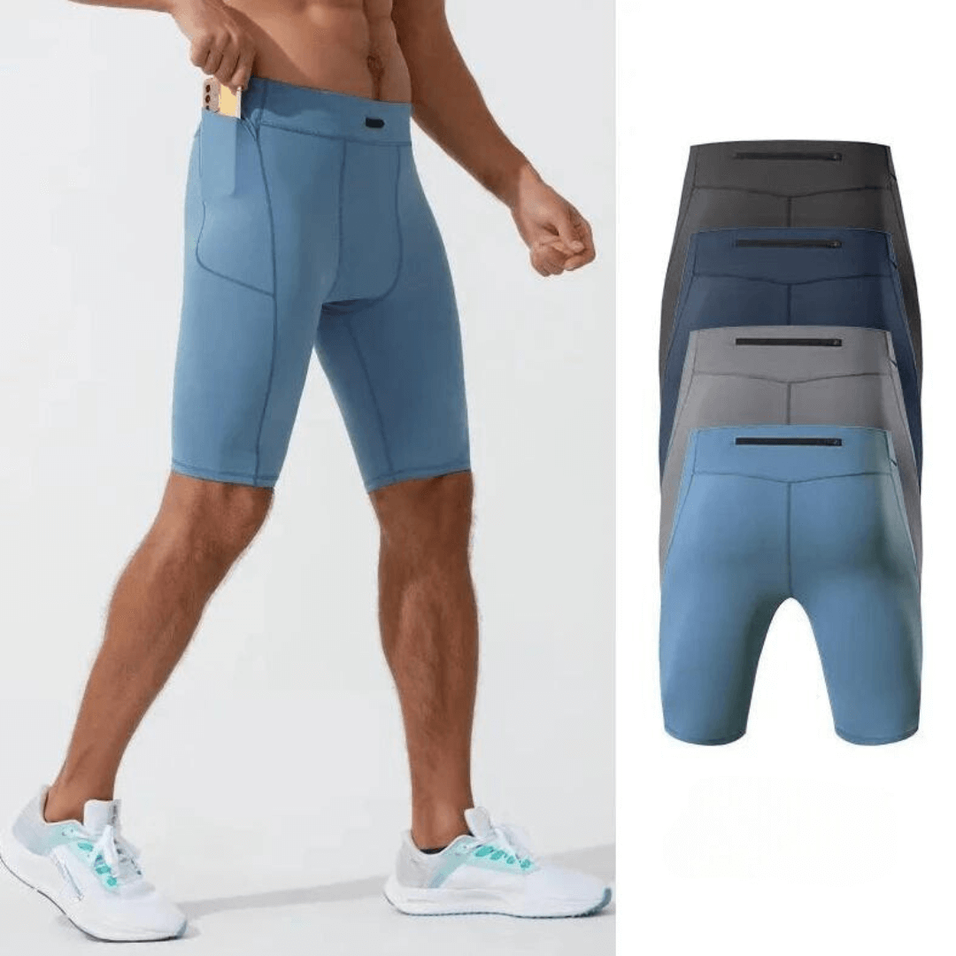 Short de Compressão Masculino para Corrida
