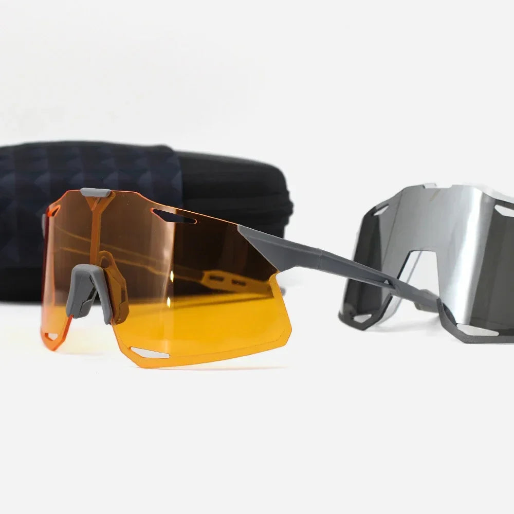 Óculos de Ciclismo com Lentes Intercambiáveis UV400