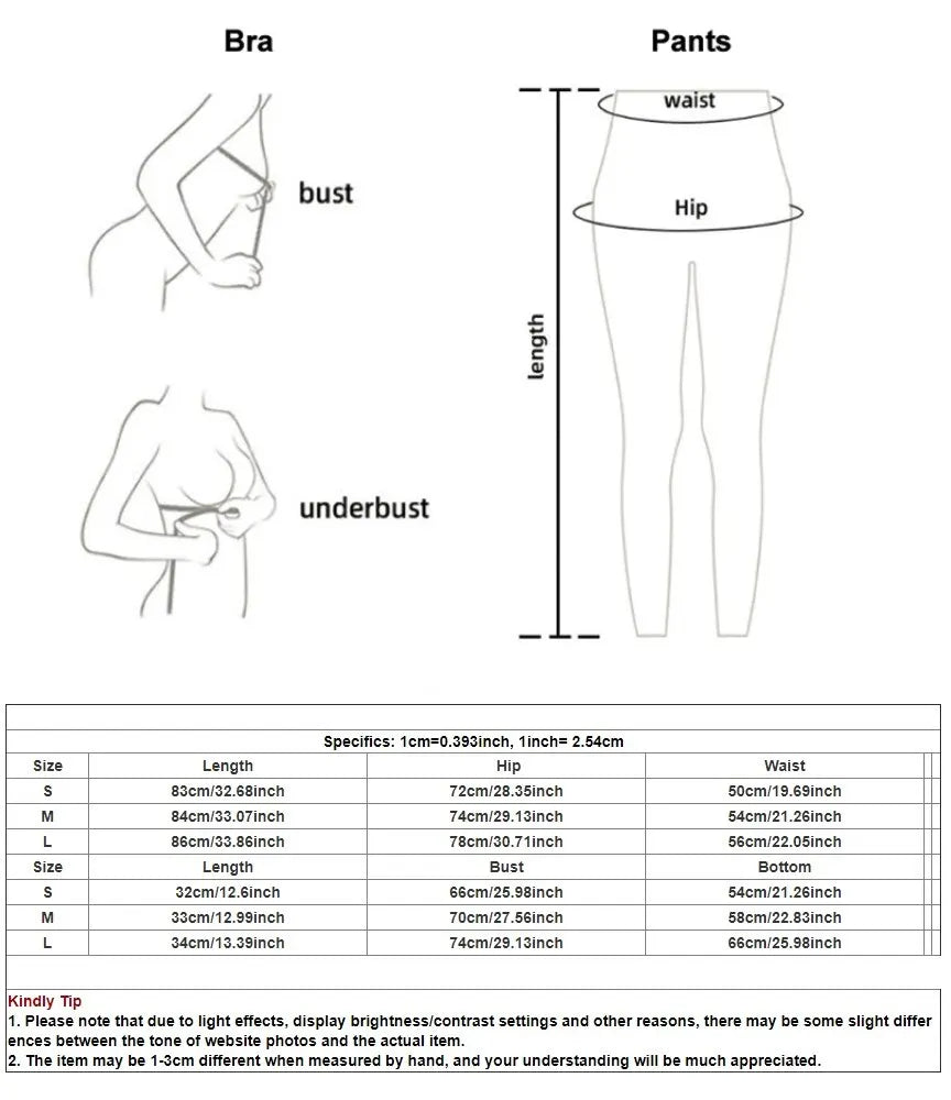 Conjunto Fitness Feminino – Top e Legging Cós Alto