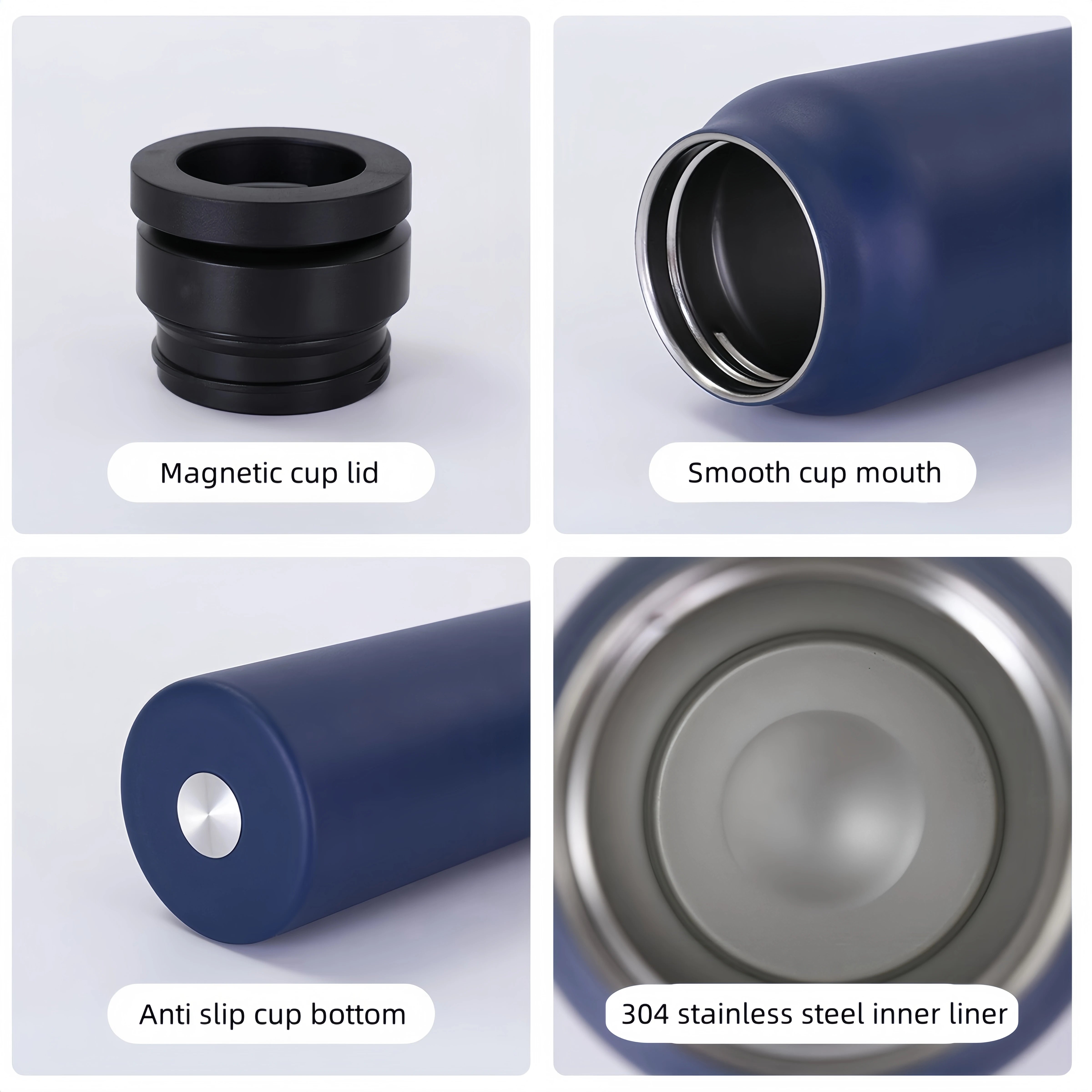 Garrafa Esportiva Com Suporte Magnético