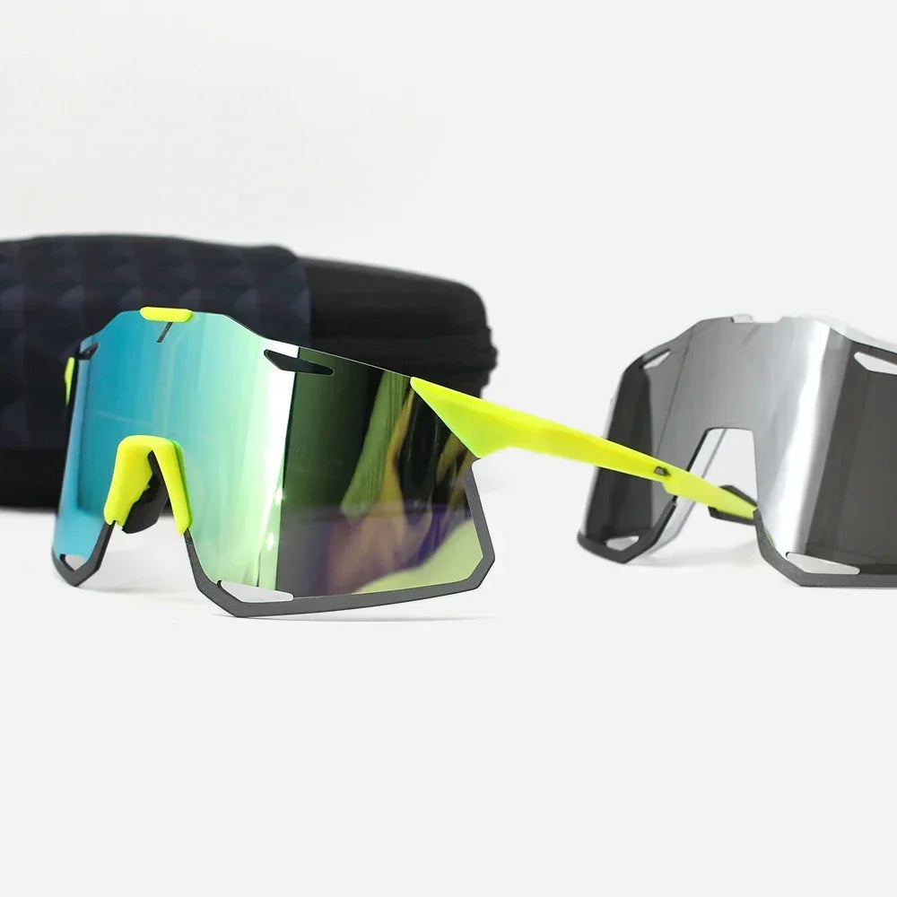 Óculos de Ciclismo com Lentes Intercambiáveis UV400