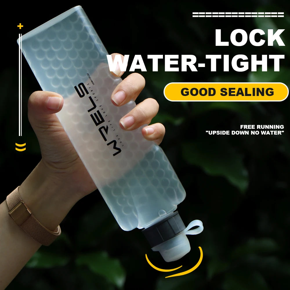 Garrafa De Água Esportiva Curvada