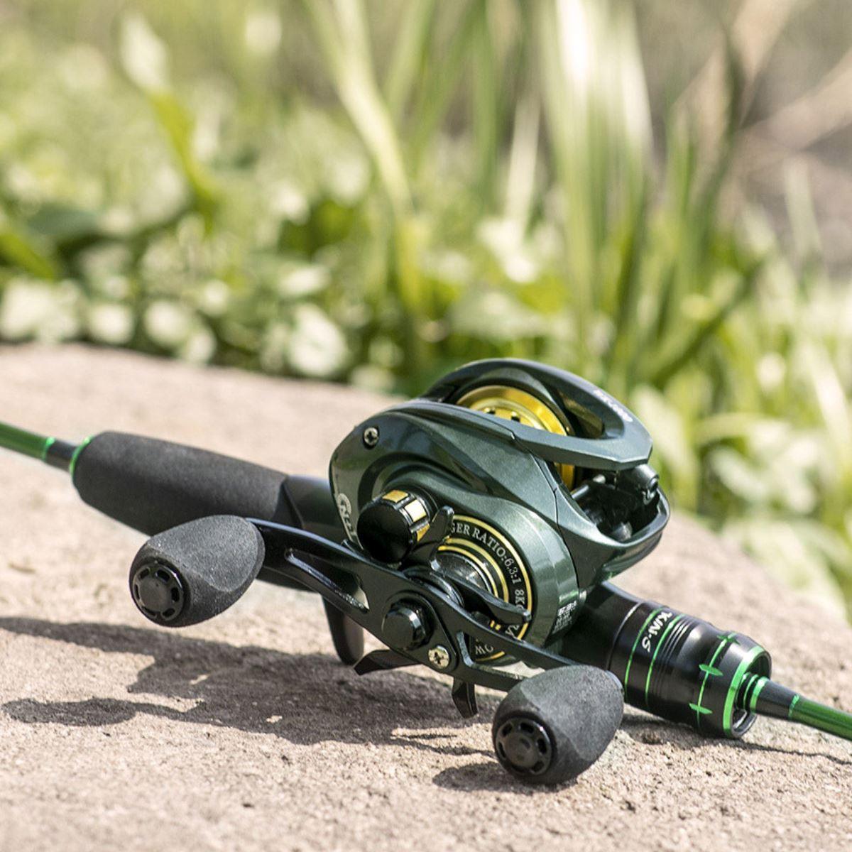 Carretilha de Pesca Titan Pro Anti Cabeleira