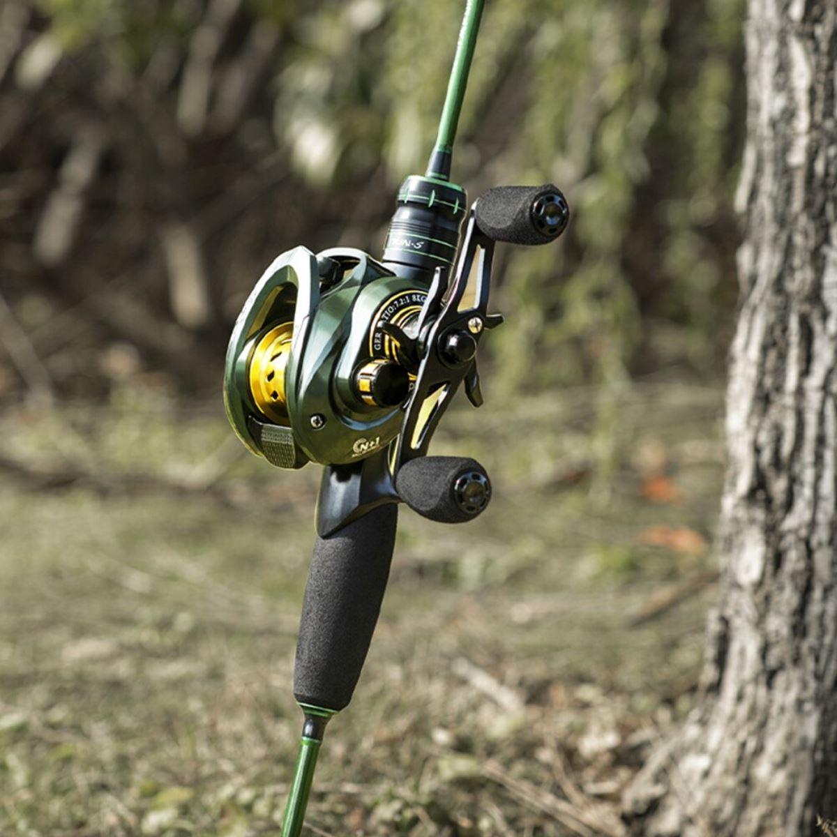 Carretilha de Pesca Titan Pro Anti Cabeleira