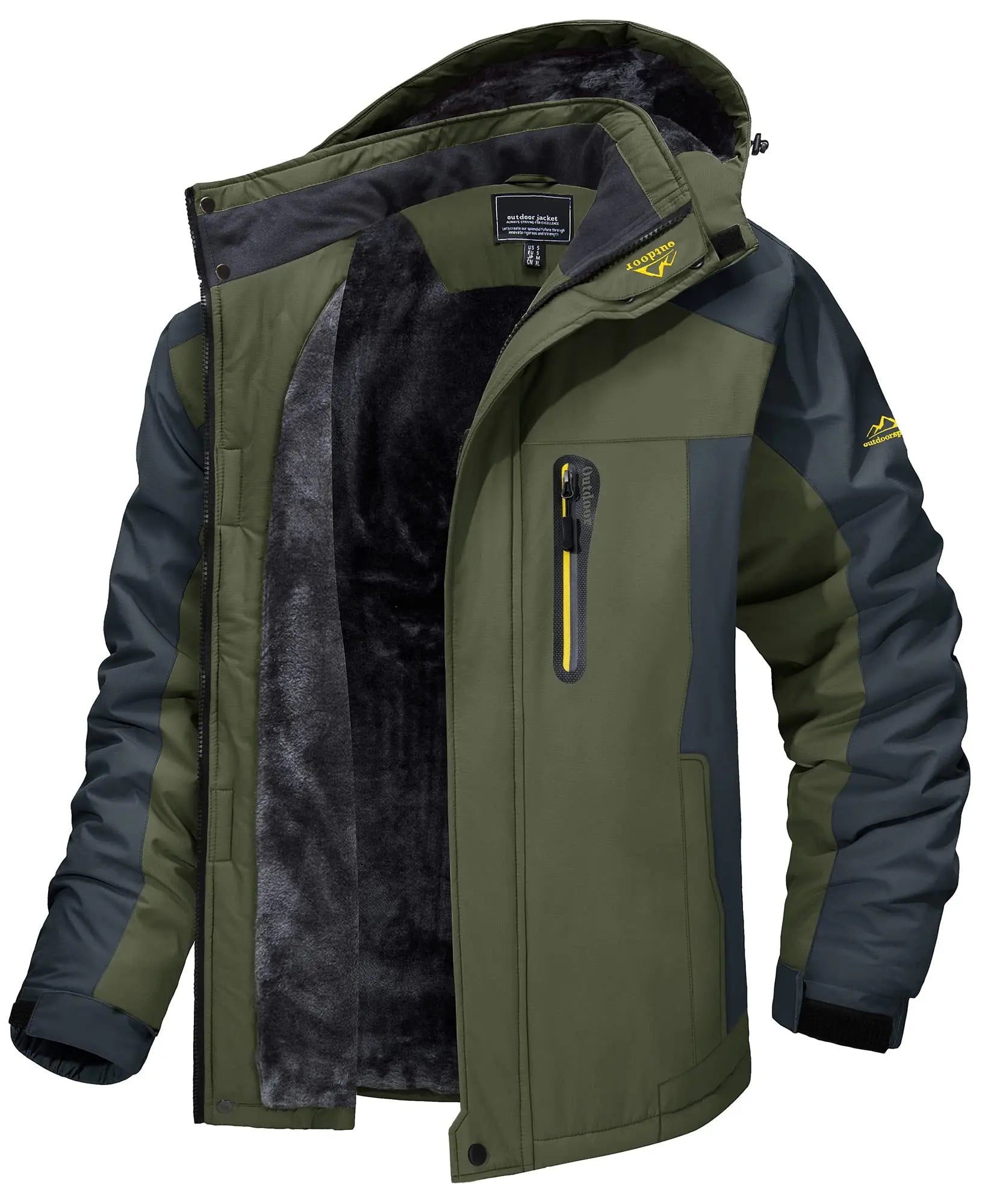 Jaqueta Parka Masculina Impermeável