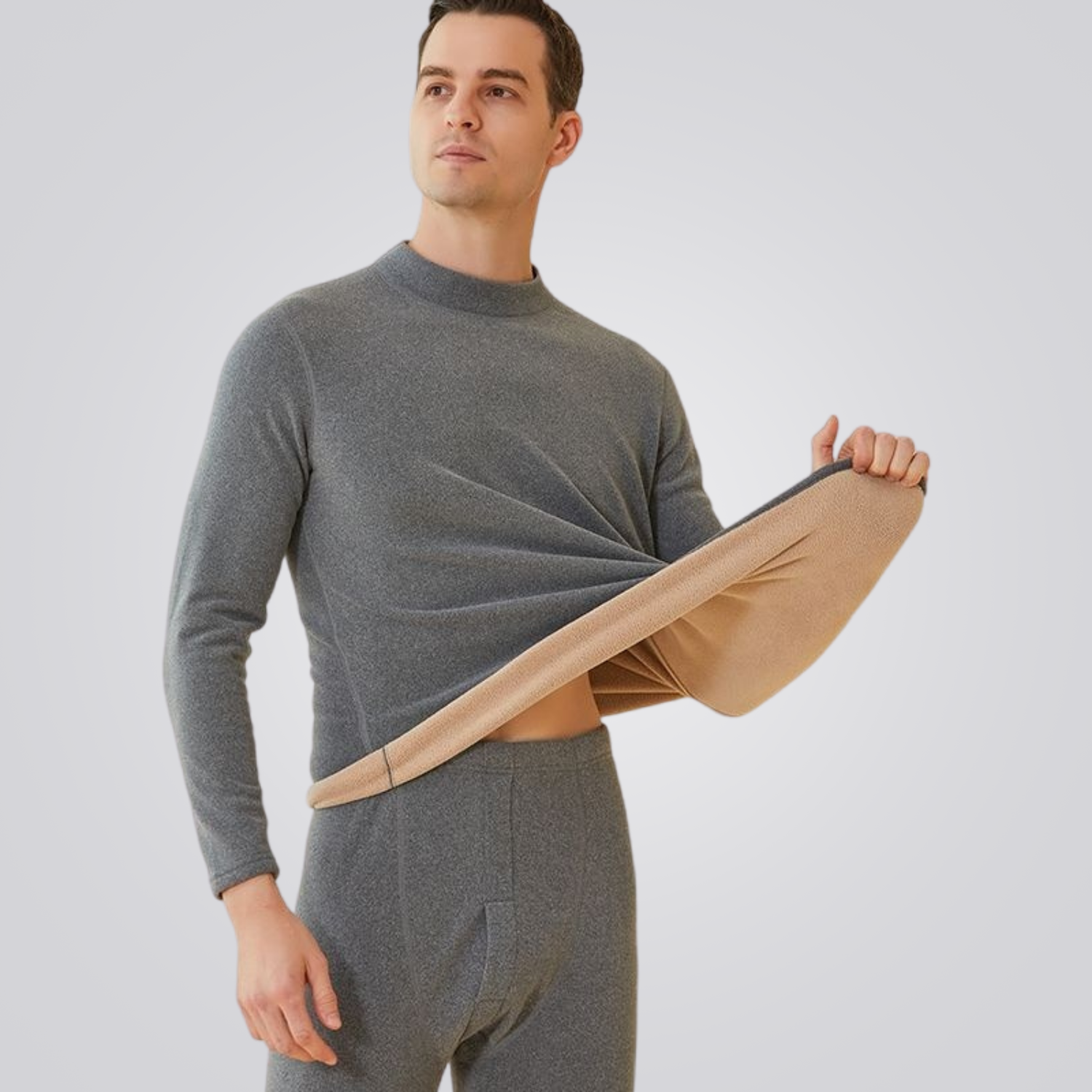 Conjunto Térmico Masculino Interno de Lã Yavo