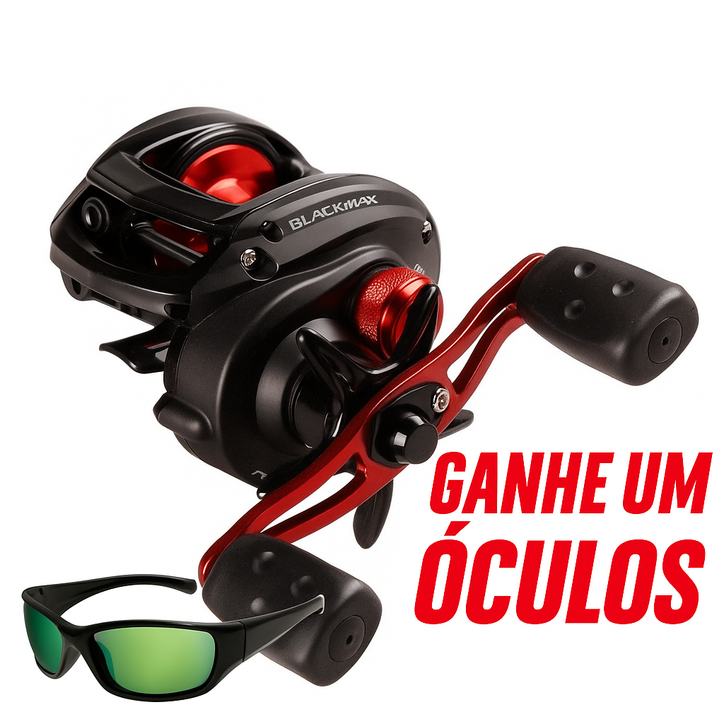 Carretilha Ab Black Max 3 [GANHE 1 ÓCULOS GRÁTIS]