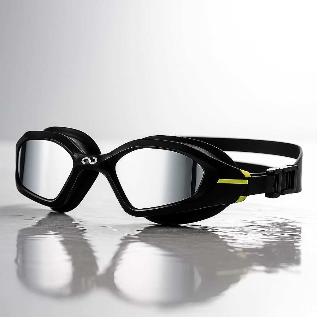 Óculos de Natação Profissional Antiembaçante com Proteção UV