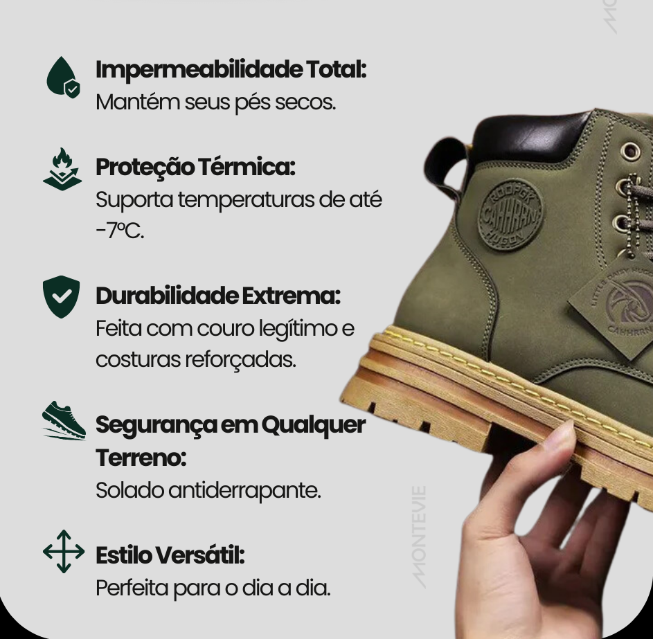 Bota Masculina Impermeável Yavo Sport