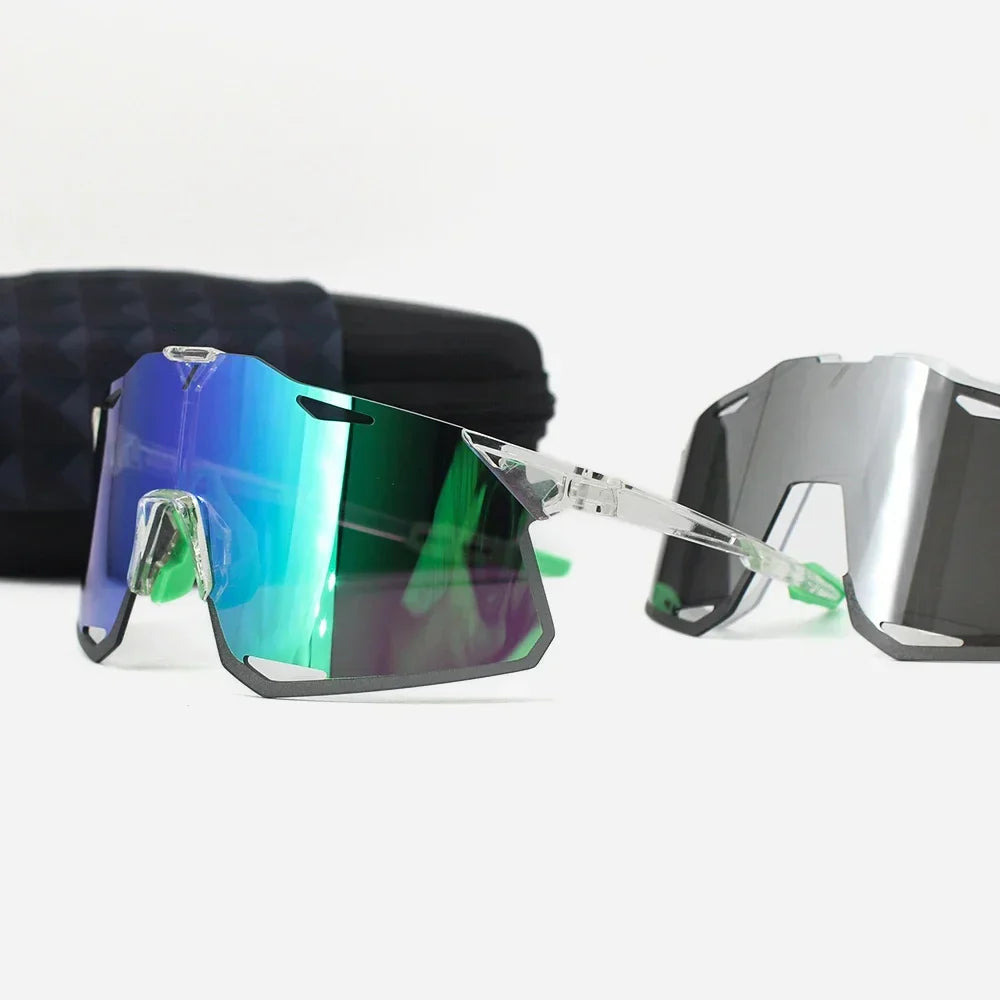 Óculos de Ciclismo com Lentes Intercambiáveis UV400