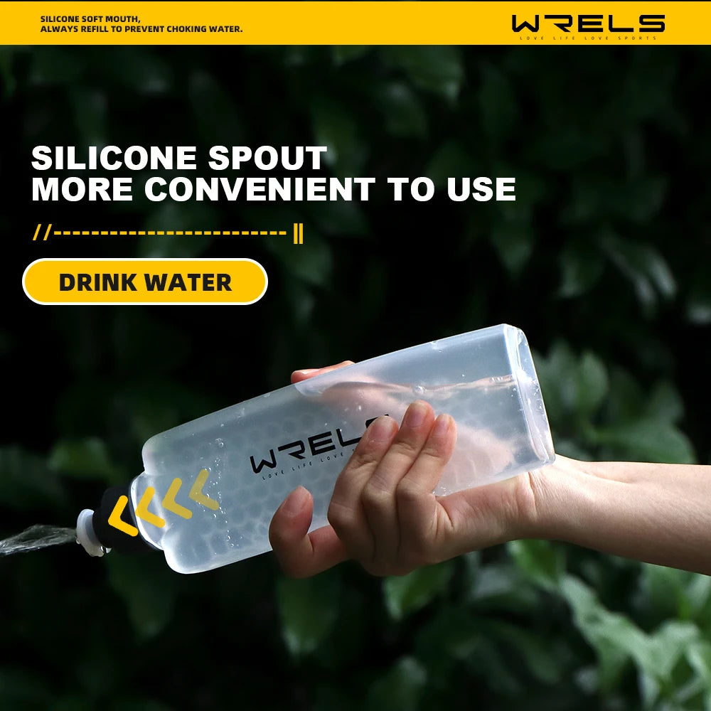 Garrafa De Água Esportiva Curvada