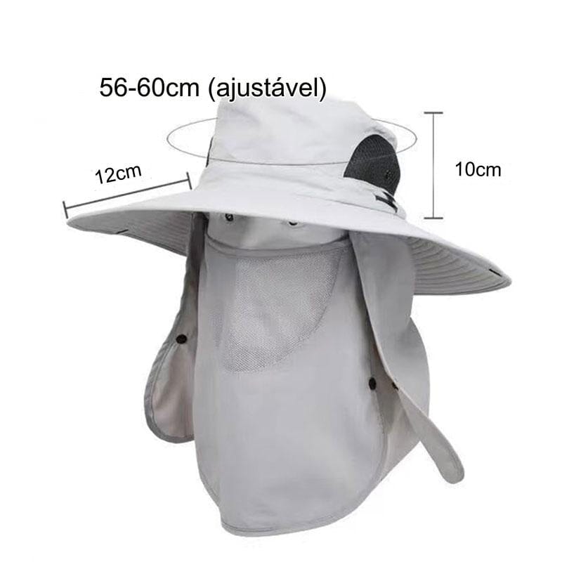 Chapéu De Pesca e Camping Proteção Uv