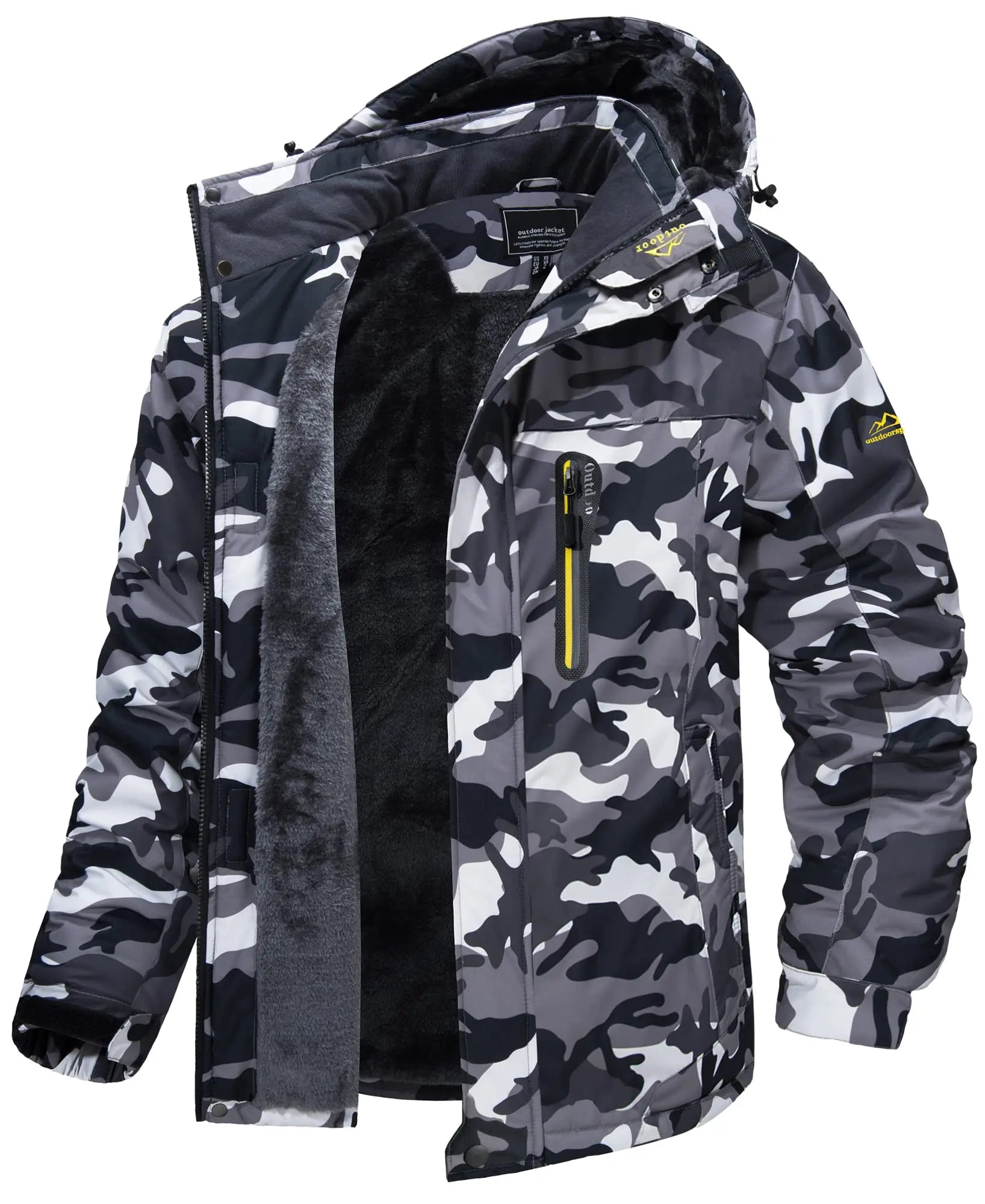 Jaqueta Parka Masculina Impermeável